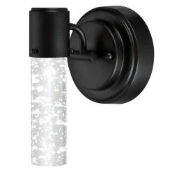Cava 8-Watt Matte Black Integrated LED Wall Mount Sconce by Westinghouse