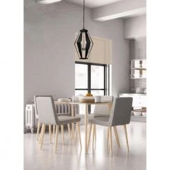 Coltin 6-Light Matte Black with Dark Pewter Accents Chandelier by Westinghouse -Westinghouse Shop matte blk w dark pew westinghouse chandeliers 6367700 44 1000