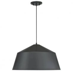 1-Light Matte Brushed Gun Metal Pendant by Westinghouse -Westinghouse Shop matte brushed gunmet westinghouse chandeliers 6372900 4f 1000