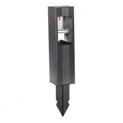 Solar Matte Pearl Gray LED Bollard Light (4-Pack) by Westinghouse