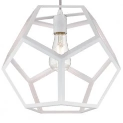 1-Light Matte White Pendant by Westinghouse -Westinghouse Shop matte white westinghouse chandeliers 6356000 c3 1000