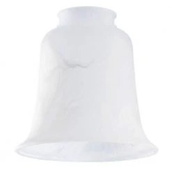 5-1/4 in. Milky Scavo Bell with 2-1/4 in. Fitter and 5-1/2 in. Width by Westinghouse