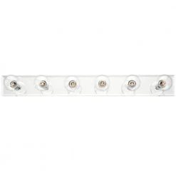 6-Light Beveled Mirror Interior Bath Bar Light by Westinghouse
