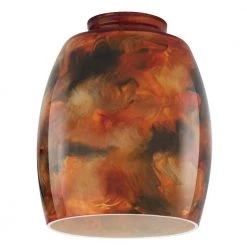 5-3/8 in. Handblown Fire Pit Shade with 2-1/4 in. Fitter and 4-1/2 in. Width by Westinghouse