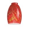 6-1/4 in. Handblown Van Gogh Shade with 2-1/4 in. Fitter and 4-3/8 in. Width by Westinghouse