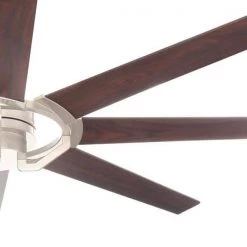 Damen 68 in. Nickel Luster DC Motor Ceiling Fan with Remote Control by Westinghouse -Westinghouse Shop nickel luster westinghouse ceiling fans without lights 7217300 1d 1000