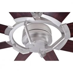 Damen 68 in. Nickel Luster DC Motor Ceiling Fan with Remote Control by Westinghouse -Westinghouse Shop nickel luster westinghouse ceiling fans without lights 7217300 4f 1000