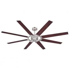 Damen 68 in. Nickel Luster DC Motor Ceiling Fan with Remote Control by Westinghouse