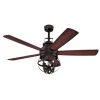 Stella Mira 52 in. Indoor Oil Rubbed Bronze Ceiling Fan with Remote Control by Westinghouse