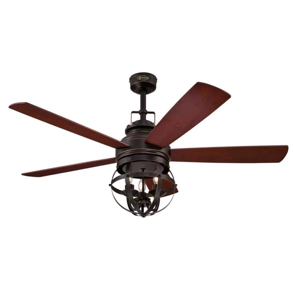 Stella Mira 52 in. Indoor Oil Rubbed Bronze Ceiling Fan with Remote Control by Westinghouse 6 Stella Mira 52 in. Indoor Oil Rubbed Bronze Ceiling Fan with Remote Control by Westinghouse - Image 6