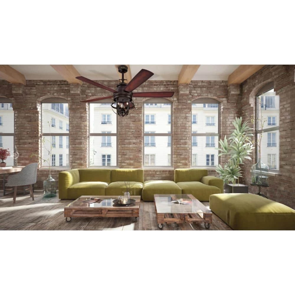 Stella Mira 52 in. Indoor Oil Rubbed Bronze Ceiling Fan with Remote Control by Westinghouse 2 Stella Mira 52 in. Indoor Oil Rubbed Bronze Ceiling Fan with Remote Control by Westinghouse - Image 2