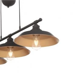 Iron Hill 3-Light Oil Rubbed Bronze Island Pulley Pendant by Westinghouse -Westinghouse Shop oil rubbed bronze hi westinghouse chandeliers 6332500 1d 1000