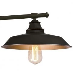 Iron Hill 3-Light Oil Rubbed Bronze Island Pulley Pendant by Westinghouse -Westinghouse Shop oil rubbed bronze hi westinghouse chandeliers 6332500 1f 1000