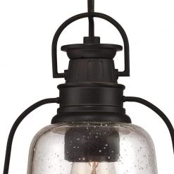 Brynn 1-Light Oil Rubbed Bronze with Highlights Outdoor Hanging Pendant by Westinghouse -Westinghouse Shop oil rubbed bronze hi westinghouse outdoor pendant lights 6339900 1f 1000