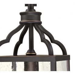 Cardinal Oil Rubbed Bronze 1-Light with Highlights Outdoor Hanging Pendant by Westinghouse -Westinghouse Shop oil rubbed bronze hi westinghouse outdoor pendant lights 6359300 4f 1000