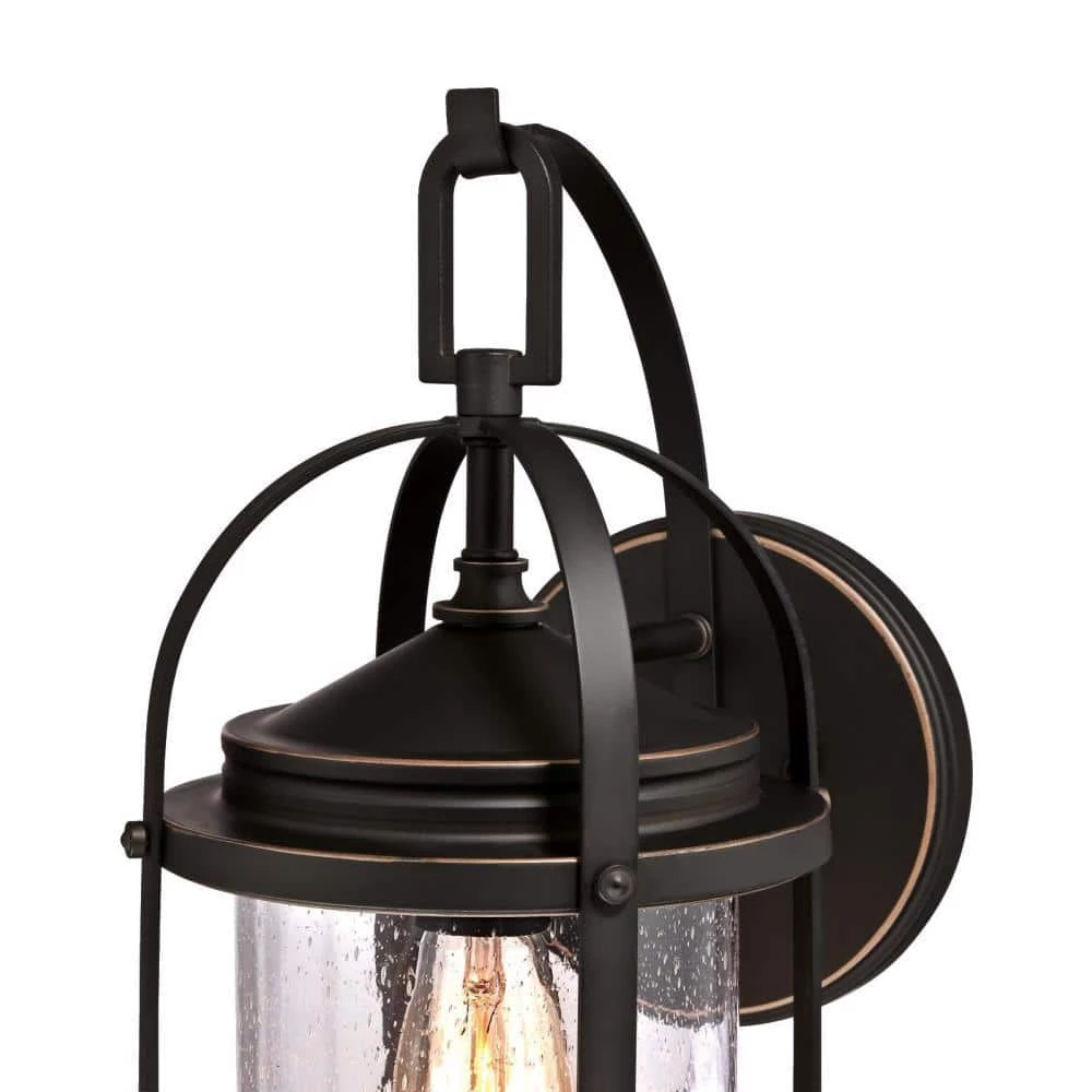 Grandview 1-Light Oil Rubbed Bronze with Highlights Outdoor Wall Lantern Sconce by Westinghouse 4 Grandview 1-Light Oil Rubbed Bronze with Highlights Outdoor Wall Lantern Sconce by Westinghouse - Image 4