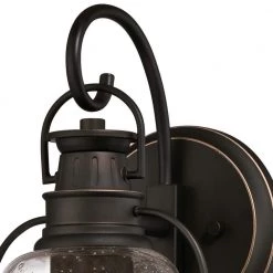 Brynn 1-Light Oil Rubbed Bronze with Highlights Outdoor Hanging Wall Lantern Sconce by Westinghouse -Westinghouse Shop oil rubbed bronze hi westinghouse outdoor sconces 6349100 44 1000