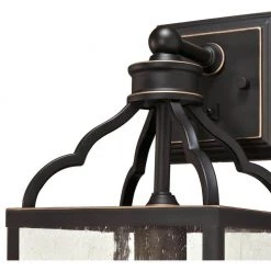 Cardinal 1-Light Oil Rubbed Bronze with Highlights Outdoor Wall Lantern Sconce by Westinghouse -Westinghouse Shop oil rubbed bronze hi westinghouse outdoor sconces 6359200 4f 1000