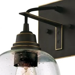 Eldon 1-Light Oil Rubbed Bronze with Highlights Wall Mount Sconce by Westinghouse -Westinghouse Shop oil rubbed bronze hi westinghouse wall sconces 6333200 1d 1000