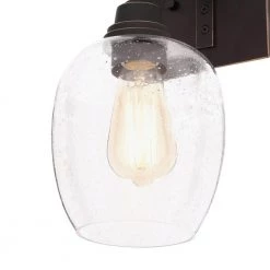 Eldon 1-Light Oil Rubbed Bronze with Highlights Wall Mount Sconce by Westinghouse -Westinghouse Shop oil rubbed bronze hi westinghouse wall sconces 6333200 40 1000