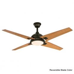 Desoto 52 in. LED Oil-Rubbed Bronze Ceiling Fan by Westinghouse -Westinghouse Shop oil rubbed bronze westinghouse ceiling fans with lights 7207400 40 1000