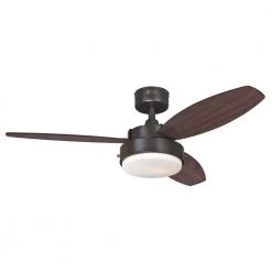 Alloy 42 in. LED Oil Rubbed Bronze Ceiling Fan with Light Kit by Westinghouse
