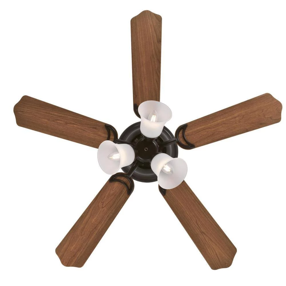 Contempra Trio 42 in. LED Oil Rubbed Bronze Ceiling Fan with Light Kit by Westinghouse 3 Contempra Trio 42 in. LED Oil Rubbed Bronze Ceiling Fan with Light Kit by Westinghouse - Image 3
