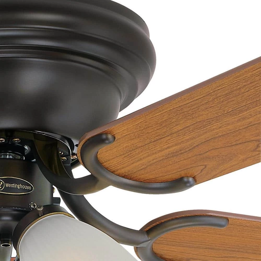 Contempra IV 52 in. LED Oil Rubbed Bronze Ceiling Fan with Light Kit by Westinghouse 4 Contempra IV 52 in. LED Oil Rubbed Bronze Ceiling Fan with Light Kit by Westinghouse - Image 4