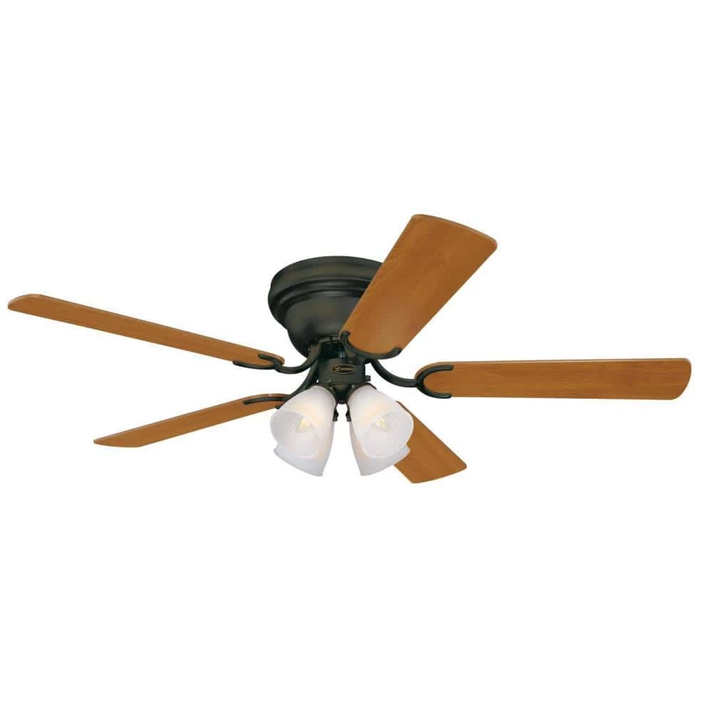 Contempra IV 52 in. LED Oil Rubbed Bronze Ceiling Fan with Light Kit by Westinghouse 1 Contempra IV 52 in. LED Oil Rubbed Bronze Ceiling Fan with Light Kit by Westinghouse
