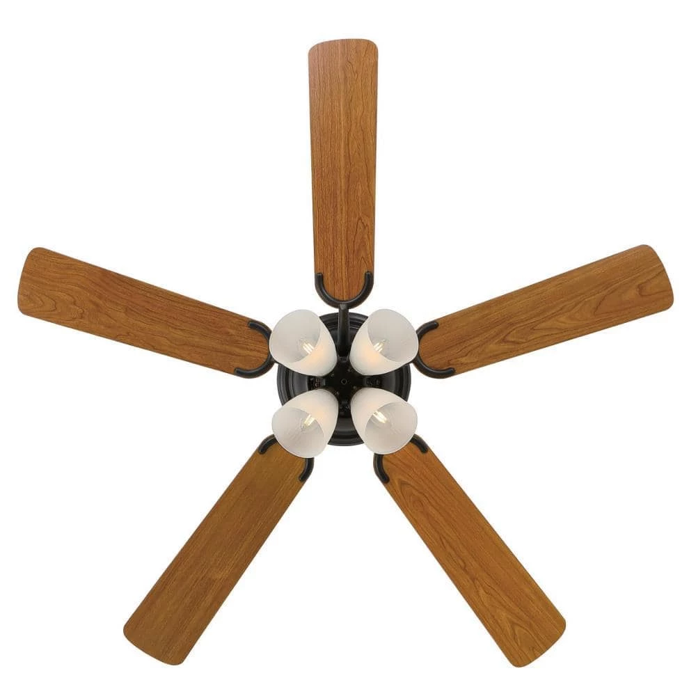 Contempra IV 52 in. LED Oil Rubbed Bronze Ceiling Fan with Light Kit by Westinghouse 3 Contempra IV 52 in. LED Oil Rubbed Bronze Ceiling Fan with Light Kit by Westinghouse - Image 3