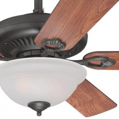 Fairview 52 in. LED Oil Rubbed Bronze Ceiling Fan with Light Kit and Remote Control by Westinghouse 9 Fairview 52 in. LED Oil Rubbed Bronze Ceiling Fan with Light Kit and Remote Control by Westinghouse -Westinghouse Shop oil rubbed bronze westinghouse ceiling fans with lights 7235100 4f 1000
