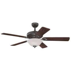 Fairview 52 in. LED Oil Rubbed Bronze Ceiling Fan with Light Kit and Remote Control by Westinghouse 11 Fairview 52 in. LED Oil Rubbed Bronze Ceiling Fan with Light Kit and Remote Control by Westinghouse -Westinghouse Shop oil rubbed bronze westinghouse ceiling fans with lights 7235100 fa 1000