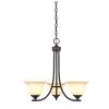 Kings Canyon 3-Light Oil Rubbed Bronze Chandelier by Westinghouse