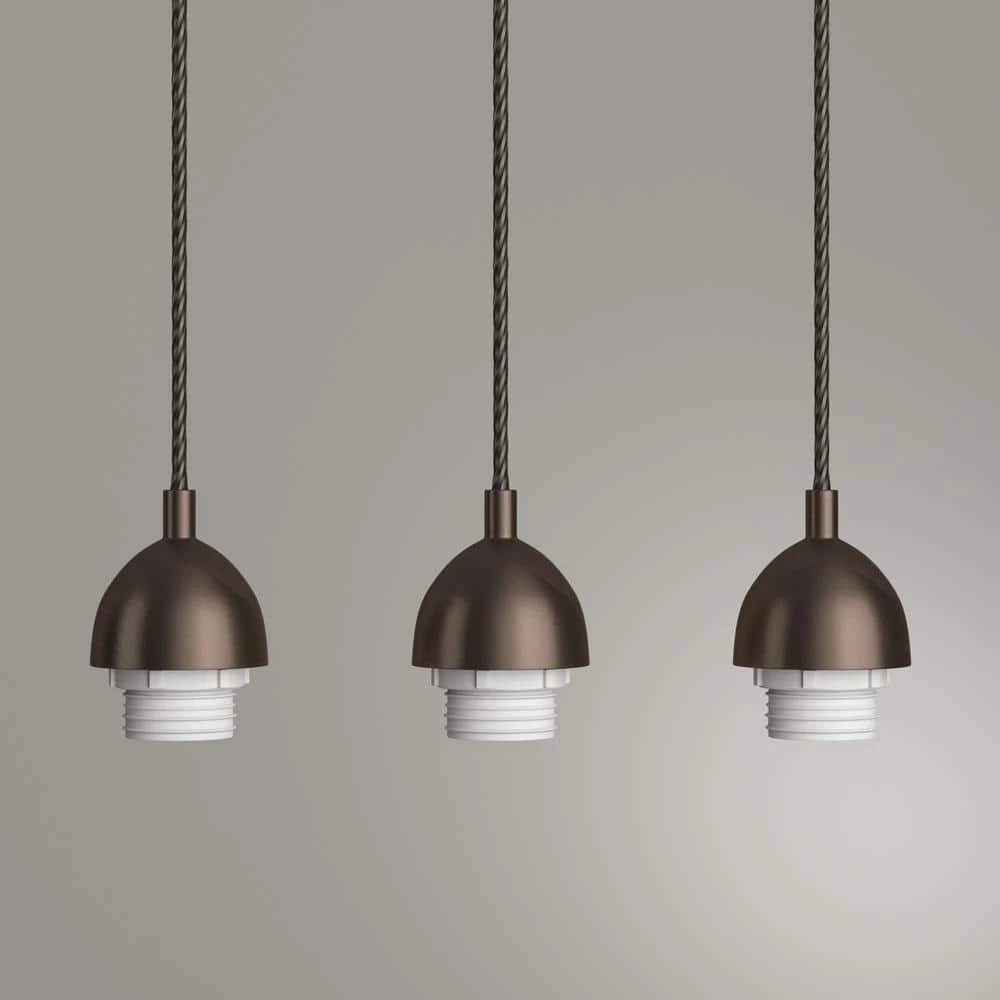 3-Light Oil-Rubbed Bronze Adjustable Mini Pendant by Westinghouse 5 3-Light Oil-Rubbed Bronze Adjustable Mini Pendant by Westinghouse - Image 5