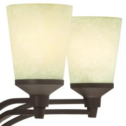 Malvern 5-Light Oil Rubbed Bronze Chandelier with Smoldering Scavo Glass Shades by Westinghouse 6 Malvern 5-Light Oil Rubbed Bronze Chandelier with Smoldering Scavo Glass Shades by Westinghouse -Westinghouse Shop oil rubbed bronze westinghouse chandeliers 6307100 c3 1000