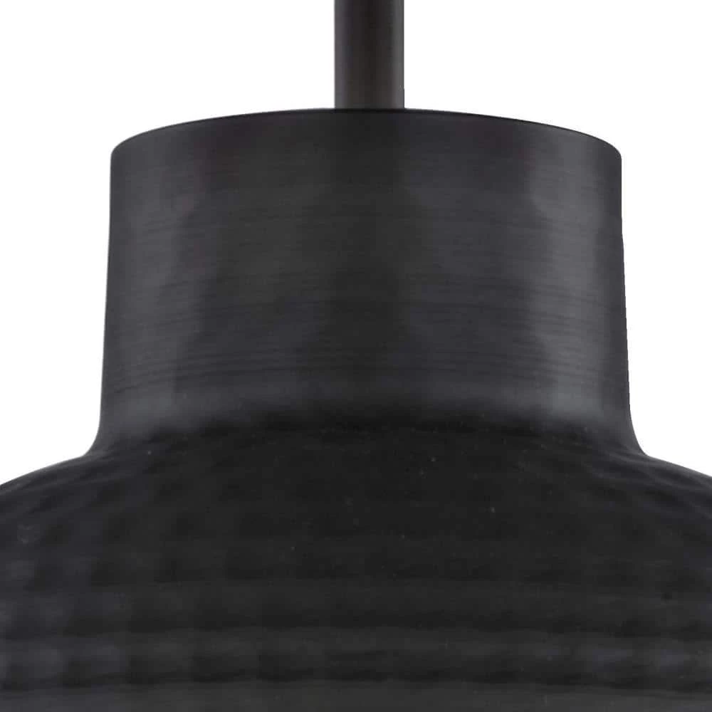 Malte 1-Light Hammered Oil Rubbed Bronze Pendant by Westinghouse 4 Malte 1-Light Hammered Oil Rubbed Bronze Pendant by Westinghouse - Image 4
