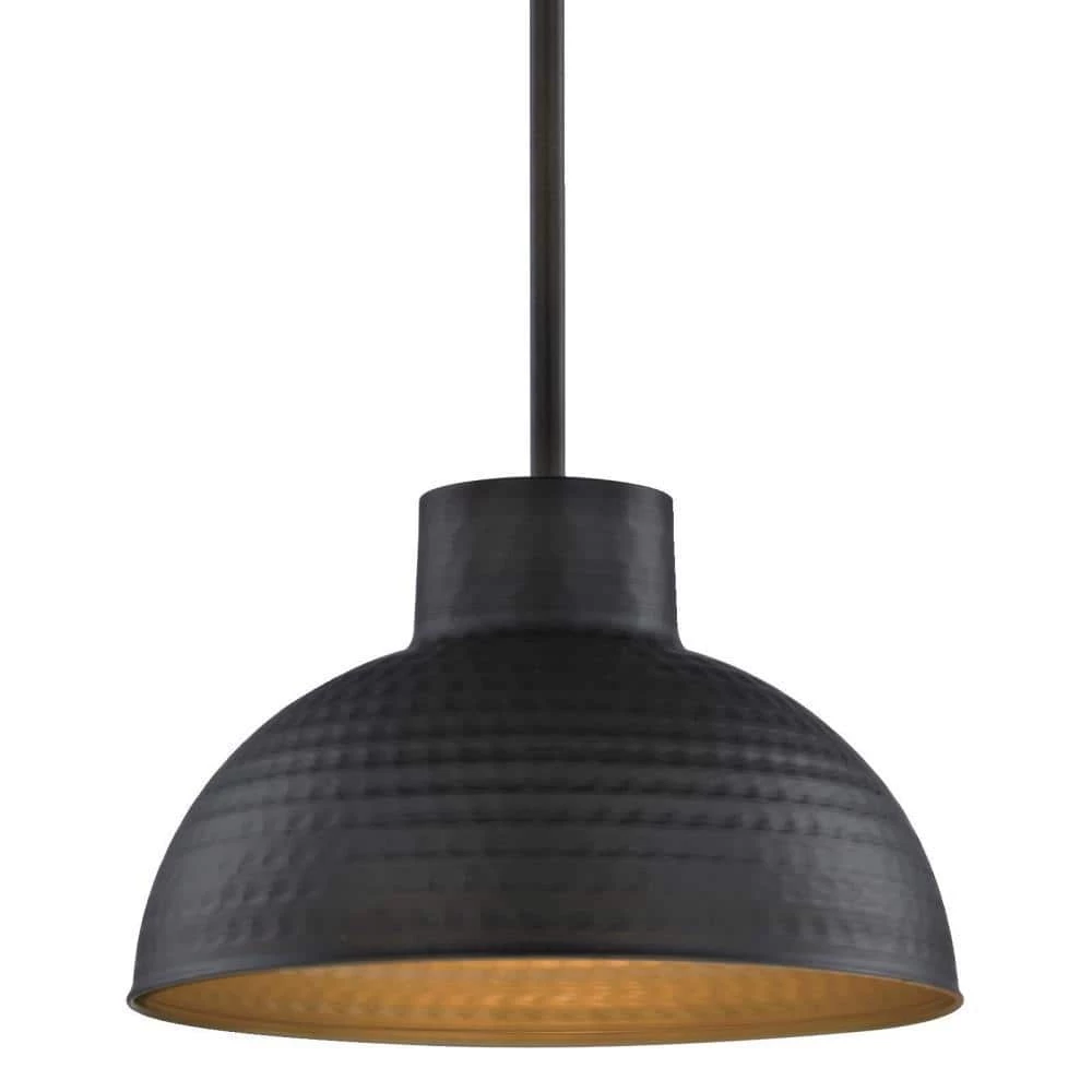 Malte 1-Light Hammered Oil Rubbed Bronze Pendant by Westinghouse 3 Malte 1-Light Hammered Oil Rubbed Bronze Pendant by Westinghouse - Image 3