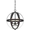 Stella Mira 3-Light Oil-Rubbed Bronze with Highlights Pendant by Westinghouse