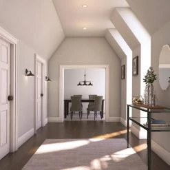 Iron Hill 4-Light Oil Rubbed Bronze Convertible Chandelier/Semi Flush Mount by Westinghouse -Westinghouse Shop oil rubbed bronze westinghouse chandeliers 6343300 1f 1000