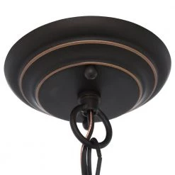 Iron Hill 4-Light Oil Rubbed Bronze Convertible Chandelier/Semi Flush Mount by Westinghouse -Westinghouse Shop oil rubbed bronze westinghouse chandeliers 6343300 40 1000