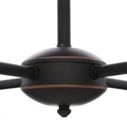 Iron Hill 4-Light Oil Rubbed Bronze Convertible Chandelier/Semi Flush Mount by Westinghouse -Westinghouse Shop oil rubbed bronze westinghouse chandeliers 6343300 a0 1000