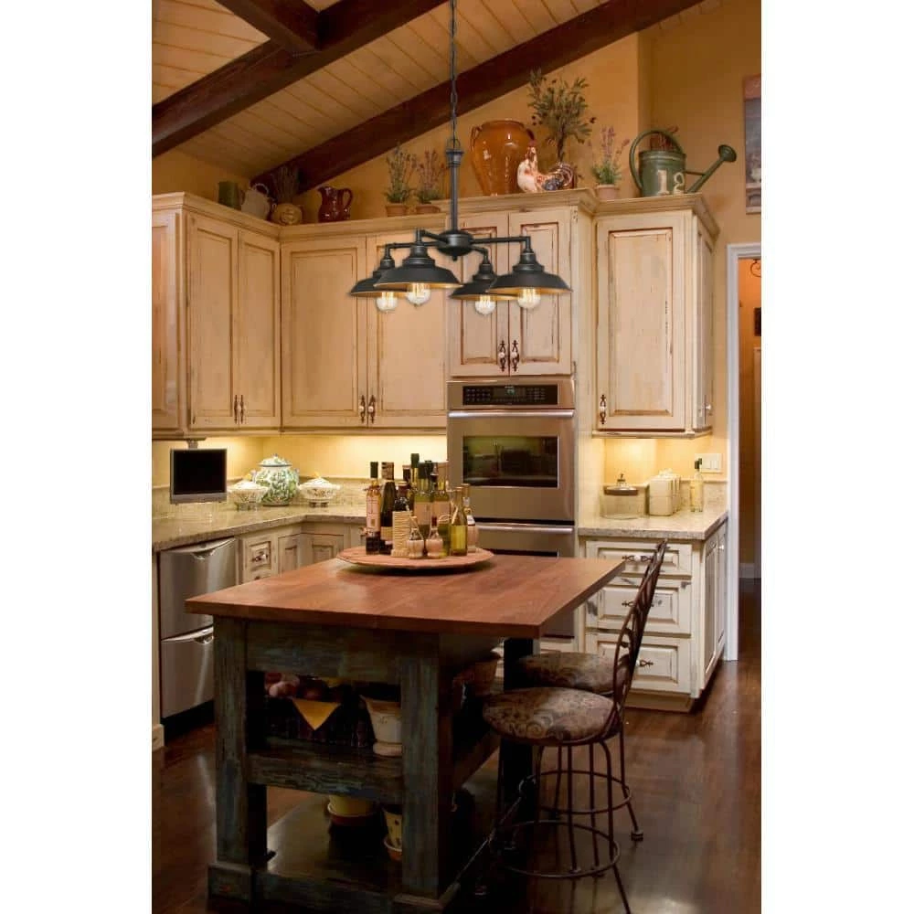 Iron Hill 4-Light Oil Rubbed Bronze Chandelier by Westinghouse 2 Iron Hill 4-Light Oil Rubbed Bronze Chandelier by Westinghouse - Image 2