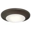 12-Watt Oil Rubbed Bronze Indoor/Outdoor Integrated LED Flush Mount by Westinghouse