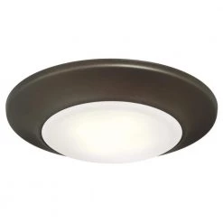 12-Watt Oil Rubbed Bronze Indoor/Outdoor Integrated LED Flush Mount by Westinghouse