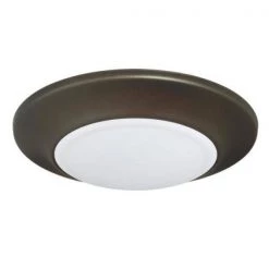 12-Watt Oil Rubbed Bronze Indoor/Outdoor Integrated LED Flush Mount by Westinghouse -Westinghouse Shop oil rubbed bronze westinghouse flush mount lights 6322400 c3 1000