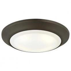15-Watt Oil Rubbed Bronze Indoor/Outdoor Integrated LED Flush Mount by Westinghouse