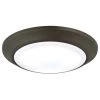 15-Watt Oil Rubbed Bronze Indoor/Outdoor Integrated LED Flush Mount by Westinghouse