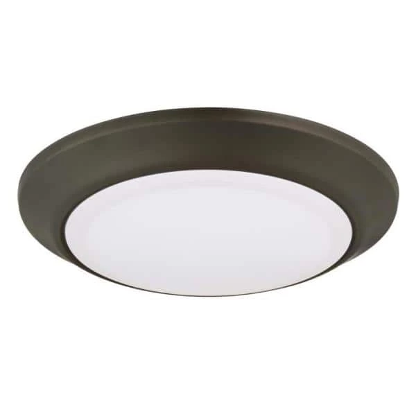 15-Watt Oil Rubbed Bronze Indoor/Outdoor Integrated LED Flush Mount by Westinghouse 3 15-Watt Oil Rubbed Bronze Indoor/Outdoor Integrated LED Flush Mount by Westinghouse - Image 3