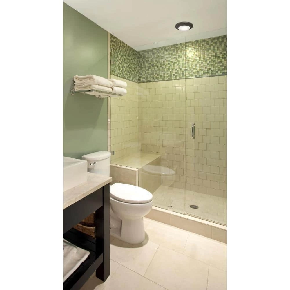 15-Watt Oil Rubbed Bronze Indoor/Outdoor Integrated LED Flush Mount by Westinghouse 2 15-Watt Oil Rubbed Bronze Indoor/Outdoor Integrated LED Flush Mount by Westinghouse - Image 2