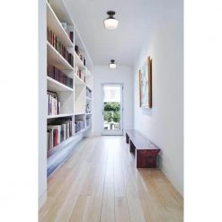 Scholar 1-Light Oil-Rubbed Bronze Semi-Flush Mount Light by Westinghouse -Westinghouse Shop oil rubbed bronze westinghouse flush mount lights 6342200 31 1000